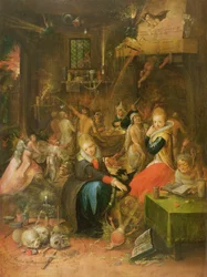 En besvärjningsscen, 1606